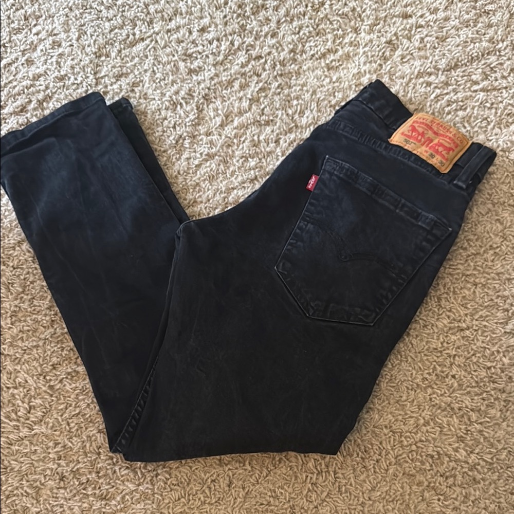 Men’s Levi's Black Denim Jeans
